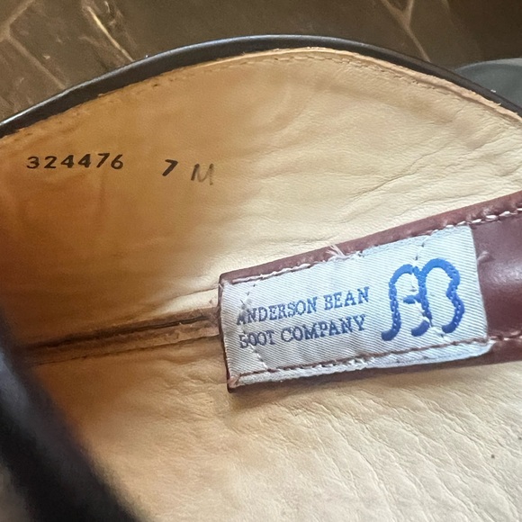 COPY - ANDERSON BEAN BOOTS SIZE 7M - Picture 4 of 6